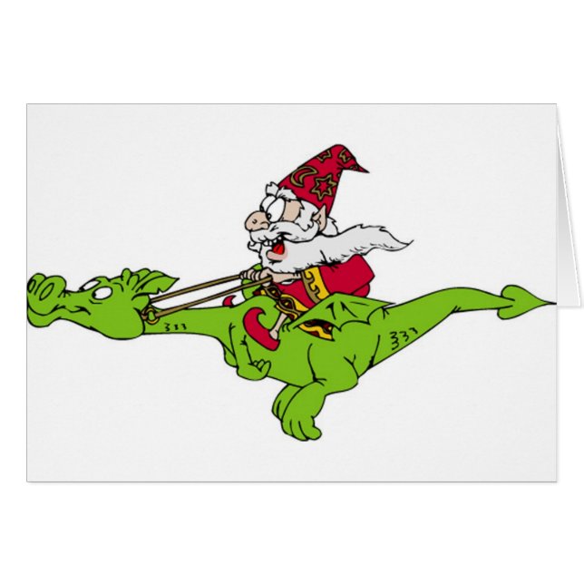 Drache und Zauberer (Vorderseite (Horizontal))