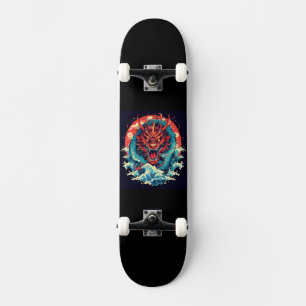 Drache unter den Wellen Skateboard