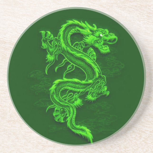 Drache-Untersetzer Getränkeuntersetzer (Vorne)