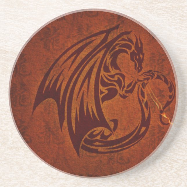 Drache-Untersetzer Untersetzer (Vorne)