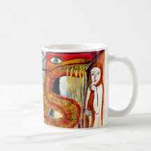 Drache-Utopie-Kaffee-Tasse