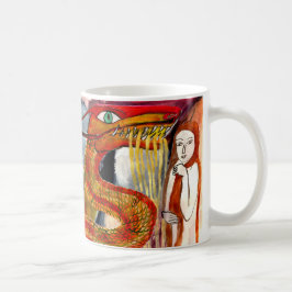 Drache-Utopie-Kaffee-Tasse Tasse