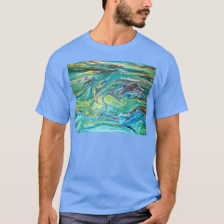 Drache versteckt in einem Sturm T-Shirt