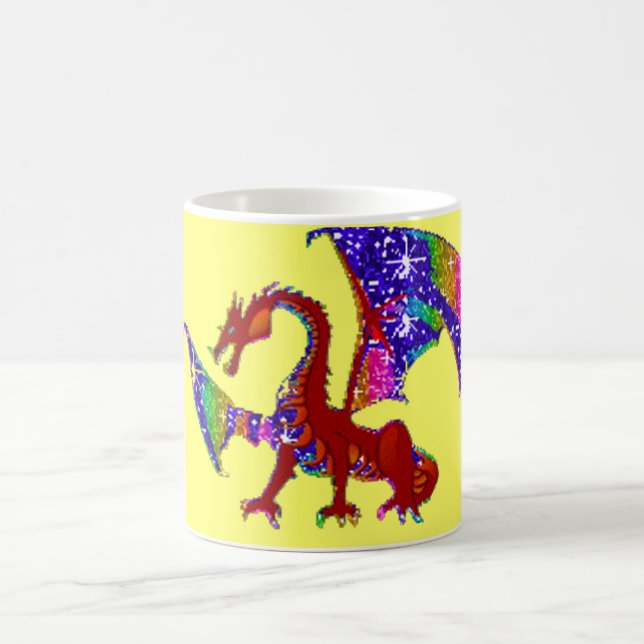 Drache Verwandlungstasse (Mittel)