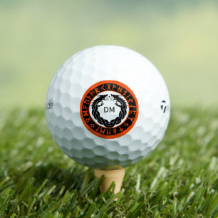 Drache Viking Rune Schutz Golfball