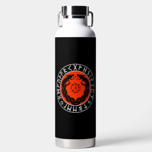 Drache Viking Rune Schutz Trinkflasche