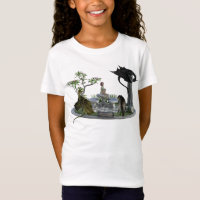 Drache Wolf und Elf Fantasy Szene