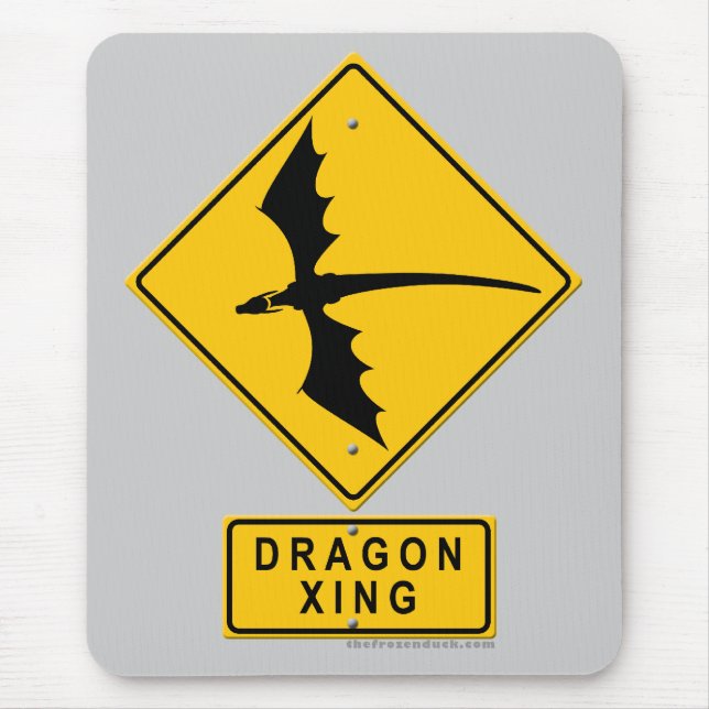 Drache XING Mousepad (Vorne)