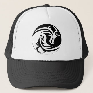 Drache Yin Yang Hut Truckerkappe