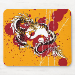 Drache yin Yang Mousepad