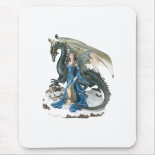 Drache zahmer mousepad