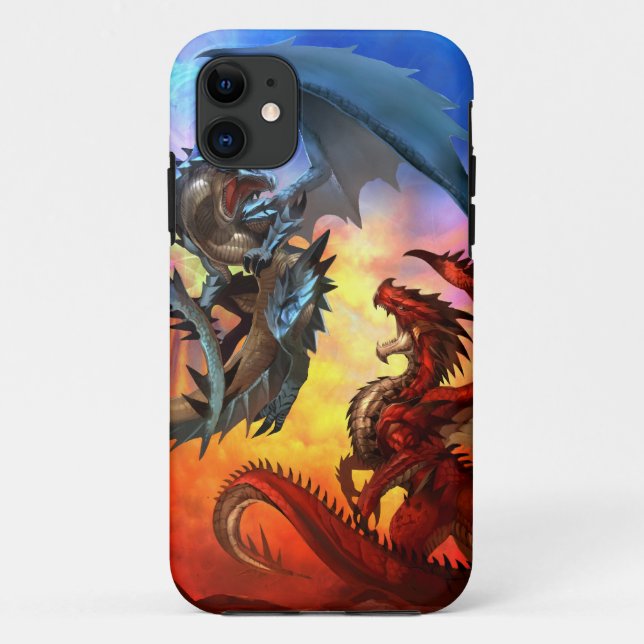 Drache zwei Case-Mate iPhone hülle (Rückseite)