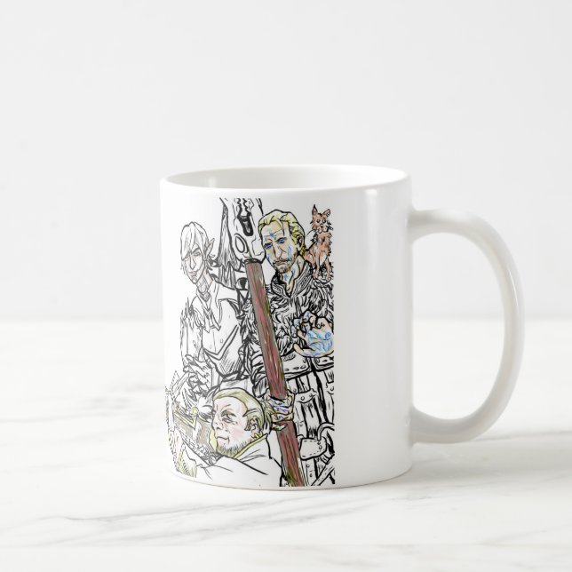 Drachealters-Tasse Tasse (Rechts)
