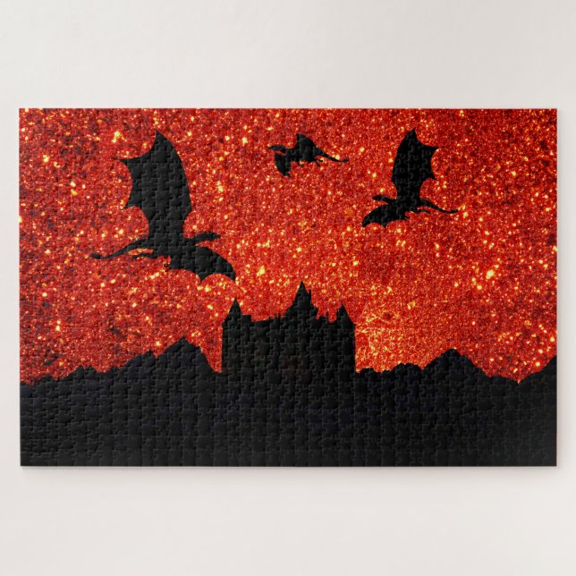 Drachefliegen, Puzzle (Horizontal)