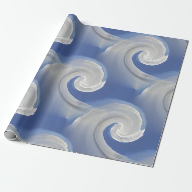 Drachen am Himmel... Geschenkpapier (Ungerollt)