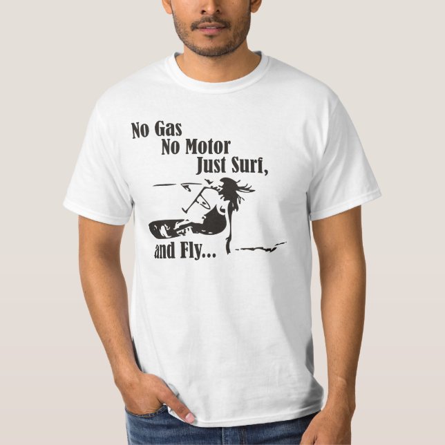 Drachen-Brandung T-Shirt (Vorderseite)