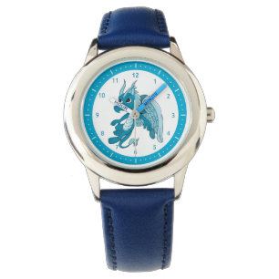 Drachen-Carton-Uhr Armbanduhr