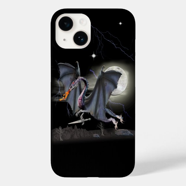 Drachen Case-Mate iPhone Hülle (Rückseite)