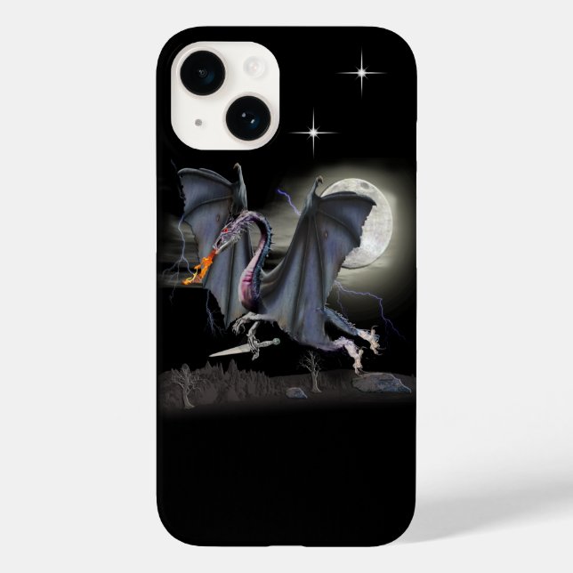 Drachen Case-Mate iPhone Hülle (Rückseite)