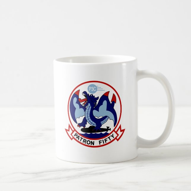 Drachen des Blau-VP-50 Kaffeetasse (Rechts)