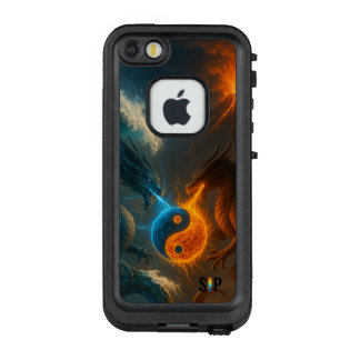 Drachen - Feuer und Wasser im ewigen Duel LifeProof FRÄ’ iPhone SE/5/5s Hülle
