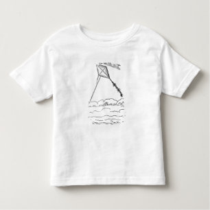 Drachen-Fliegen Kleinkind T-shirt