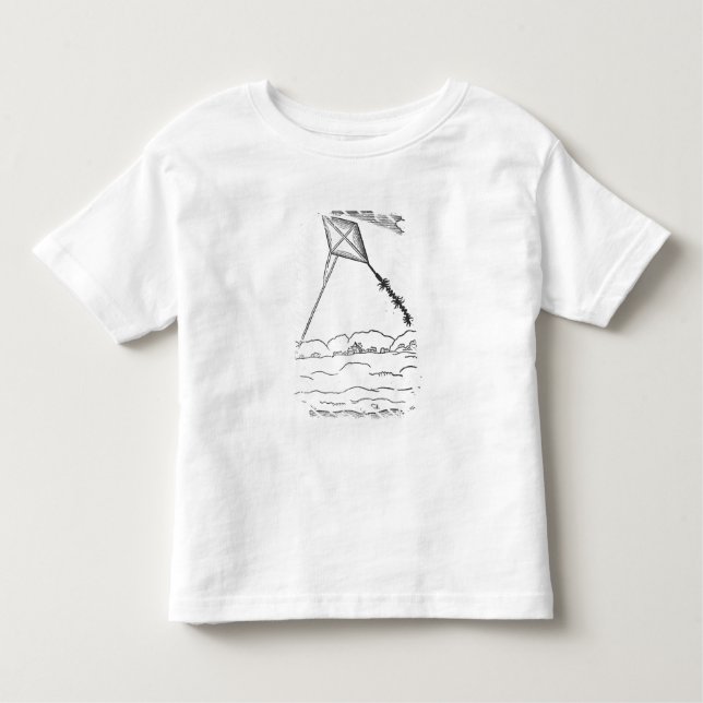 Drachen-Fliegen Kleinkind T-shirt (Vorderseite)