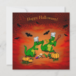 Drachen - Frohe Halloween! Heute werde ich kochen