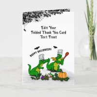 Drachen - Frohe Halloween! Heute werde ich kochen