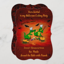 Drachen - Frohe Halloween! Heute werde ich kochen