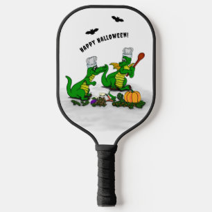 Drachen - Frohe Halloween! Heute werde ich kochen Pickleball Schläger