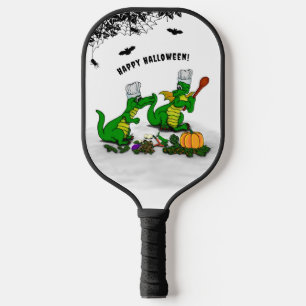 Drachen - Frohe Halloween! Heute werde ich kochen Pickleball Schläger
