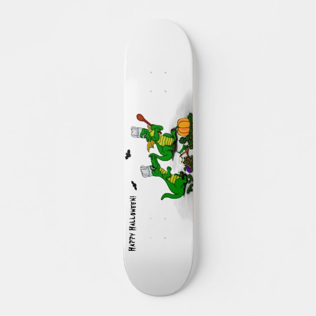 Drachen - Frohe Halloween! Heute werde ich kochen Skateboard (Vorne)