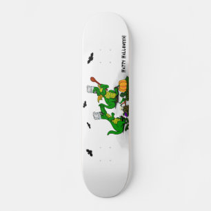Drachen - Frohe Halloween! Heute werde ich kochen Skateboard