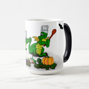 Drachen - Frohe Halloween! Heute werde ich kochen Verwandlungstasse