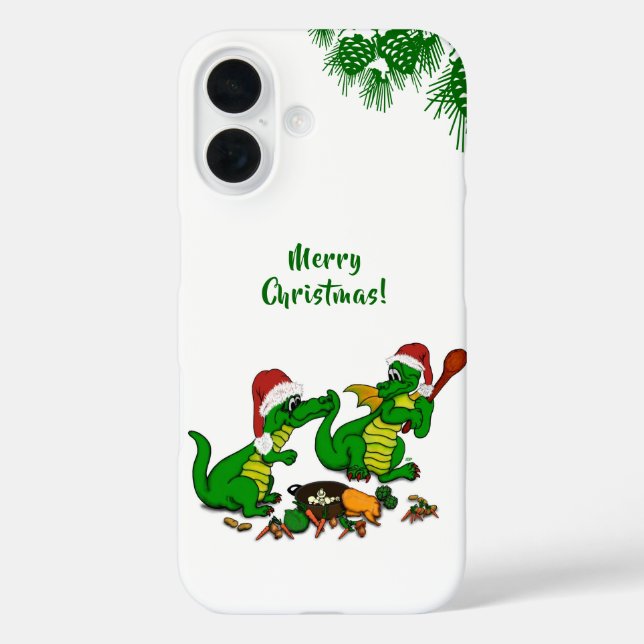 Drachen - Frohe Weihnachten ! - heute werde ich ko Case-Mate iPhone Hülle (Rückseite)