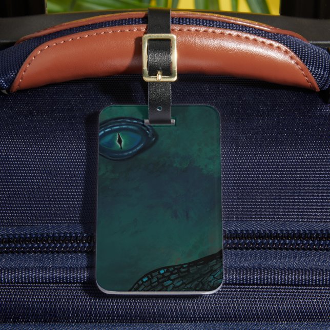 Drachen Gepäckanhänger (Vorderseite Insitu 2)