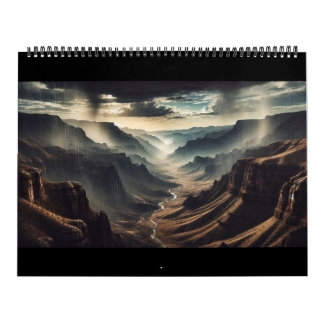 Drachen, Griffins, Vampire und trostlose Gegenden. Kalender