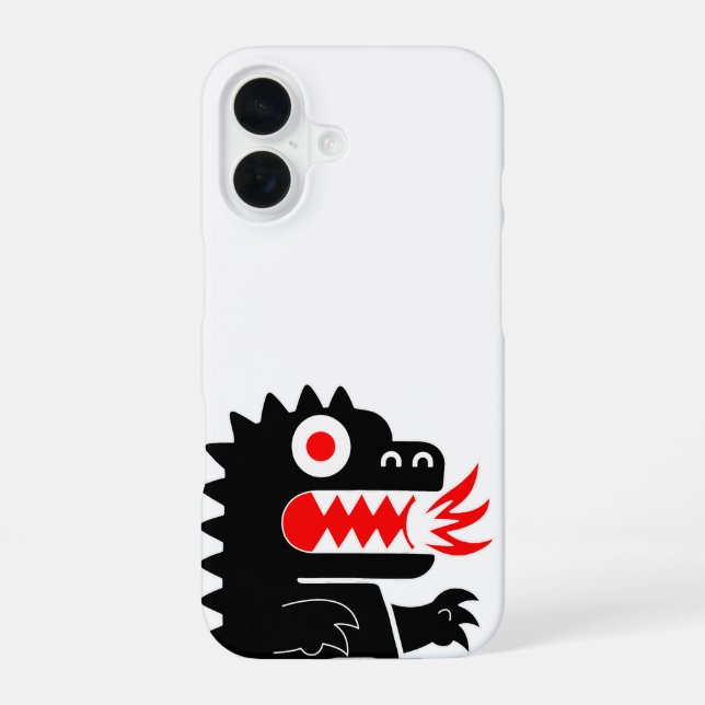 Drachen Hülle iPhone 16 Hülle (Rückseite)