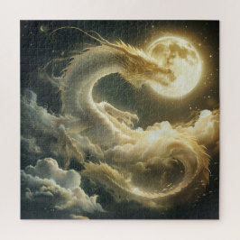 Drachen im Himmel-Puzzle Puzzle