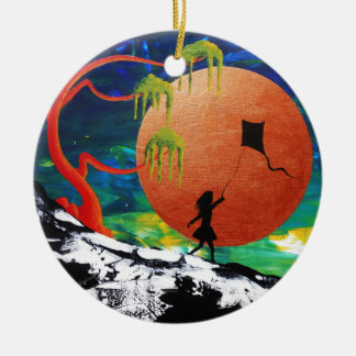 Drachen Keramikornament