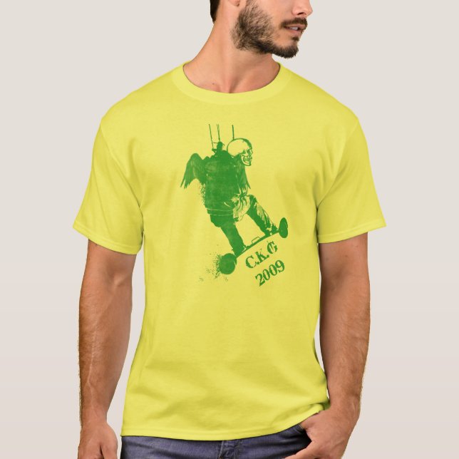 Drachen Landboarding T-Shirt (Vorderseite)