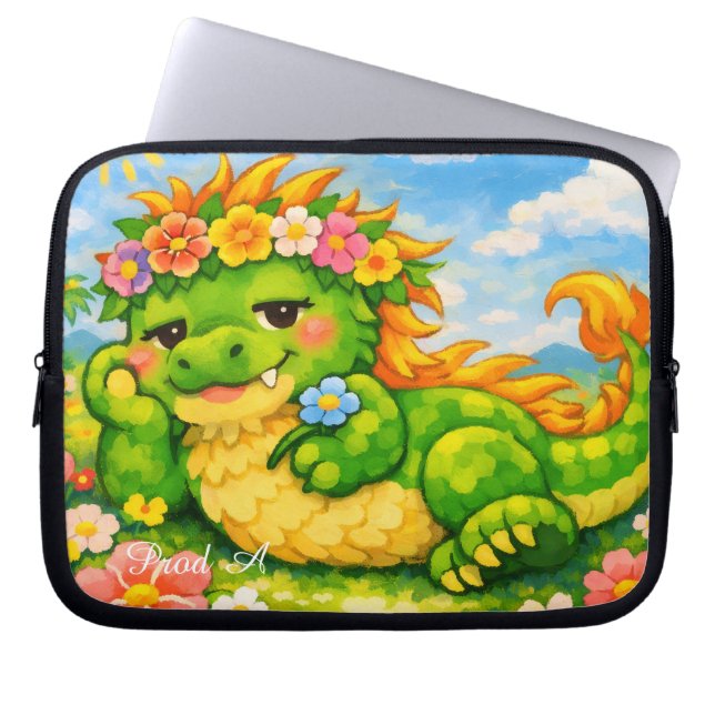 Drachen★ Laptopschutzhülle (Vorderseite)