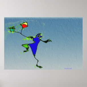 Drachen-Läufer Poster