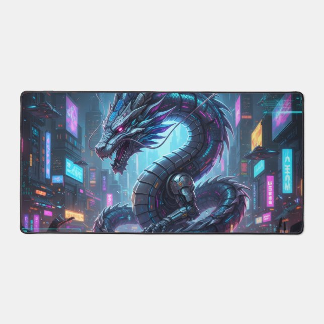Drachen-Mauspad  Schreibtischunterlage (Vorderseite)