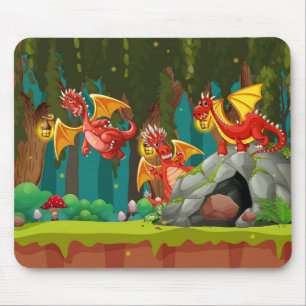 Drachen Mousepad