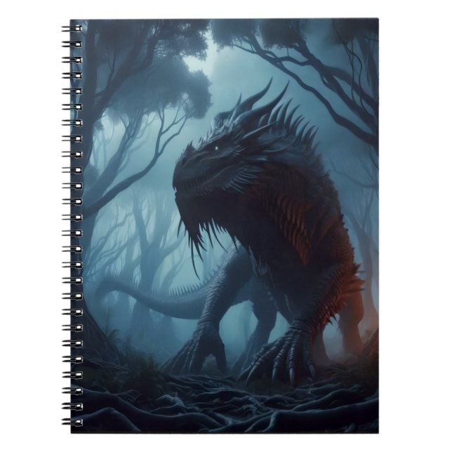 Drachen-Prowler-Notizbuch Notizblock (Vorderseite)