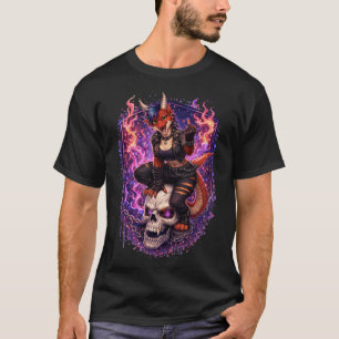 Drachen-Punk T-Shirt