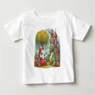 Drachen Serenade von einer mystischen Prinzessin Baby T-shirt