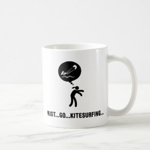 Drachen-Surfen Kaffeetasse